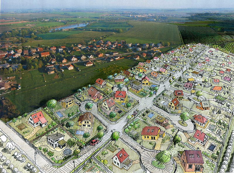 Výhledy Tuchoraz Prahavýchod Dřevostavby na klíč